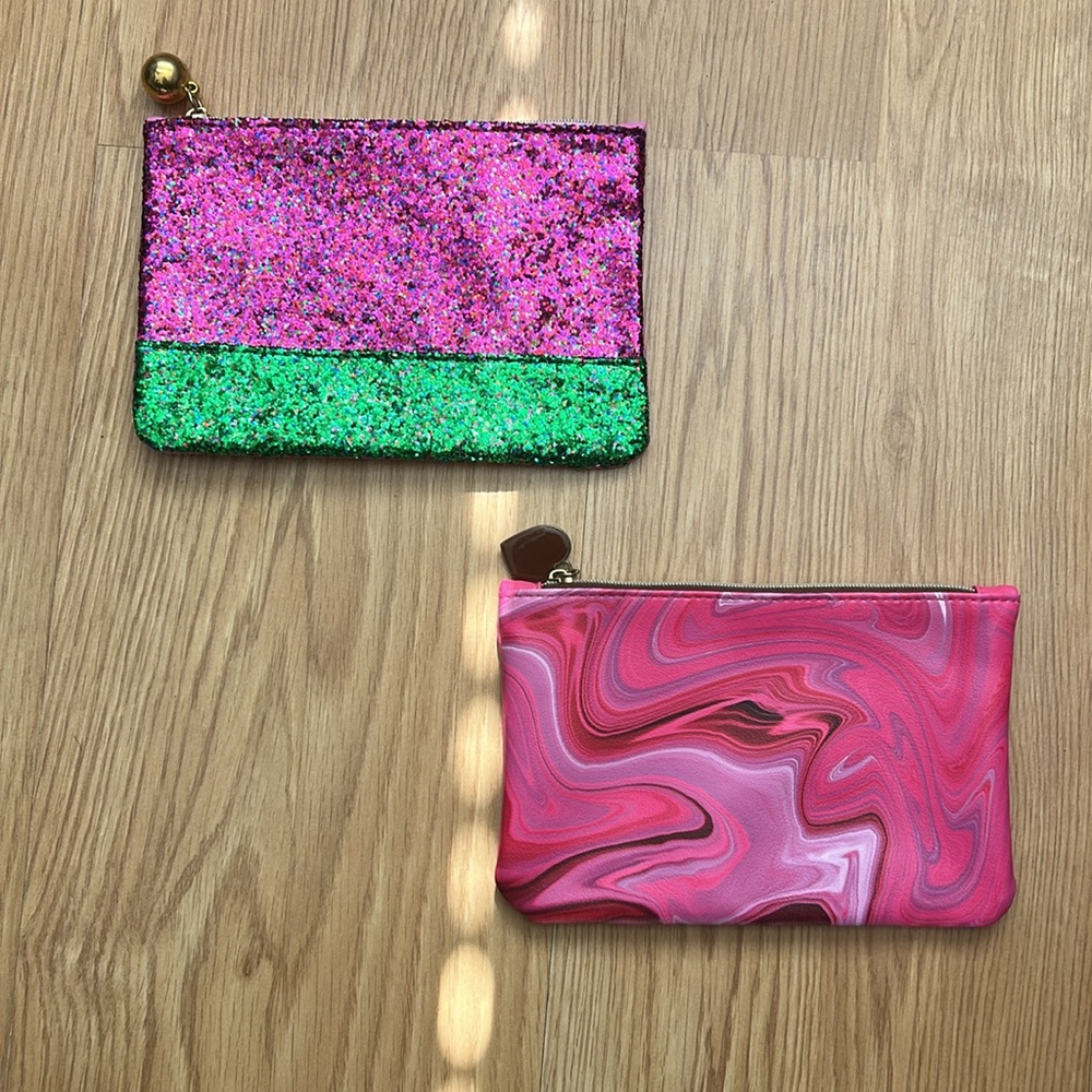 Bundle of 2 makeup bags